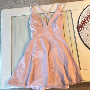 Light Pink Strappy Lulus Dress